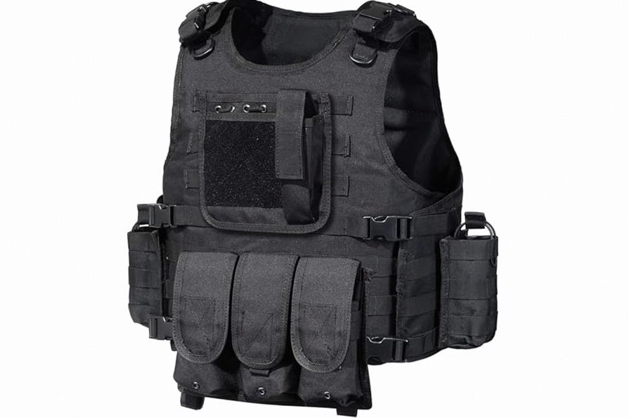 GXG Deluxe Black Paintball Tactical Vest product image