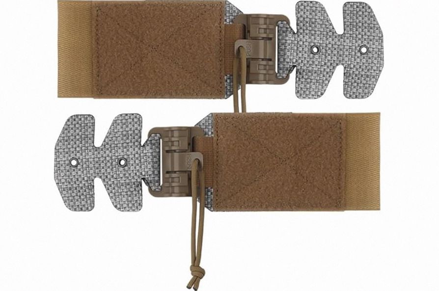 IR Rescue 2x3.5 CSAR SAR Combat Search Tactical Morale Hook Patch (Red Solas Reflective) product image