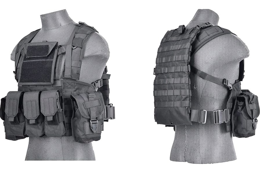 XENIVOU 2Pcs Tactica Vest FCPC V5 Style 3Ac Kit Side Wall Quick Release Buckle Chest Rig Gear Cummerbund product image